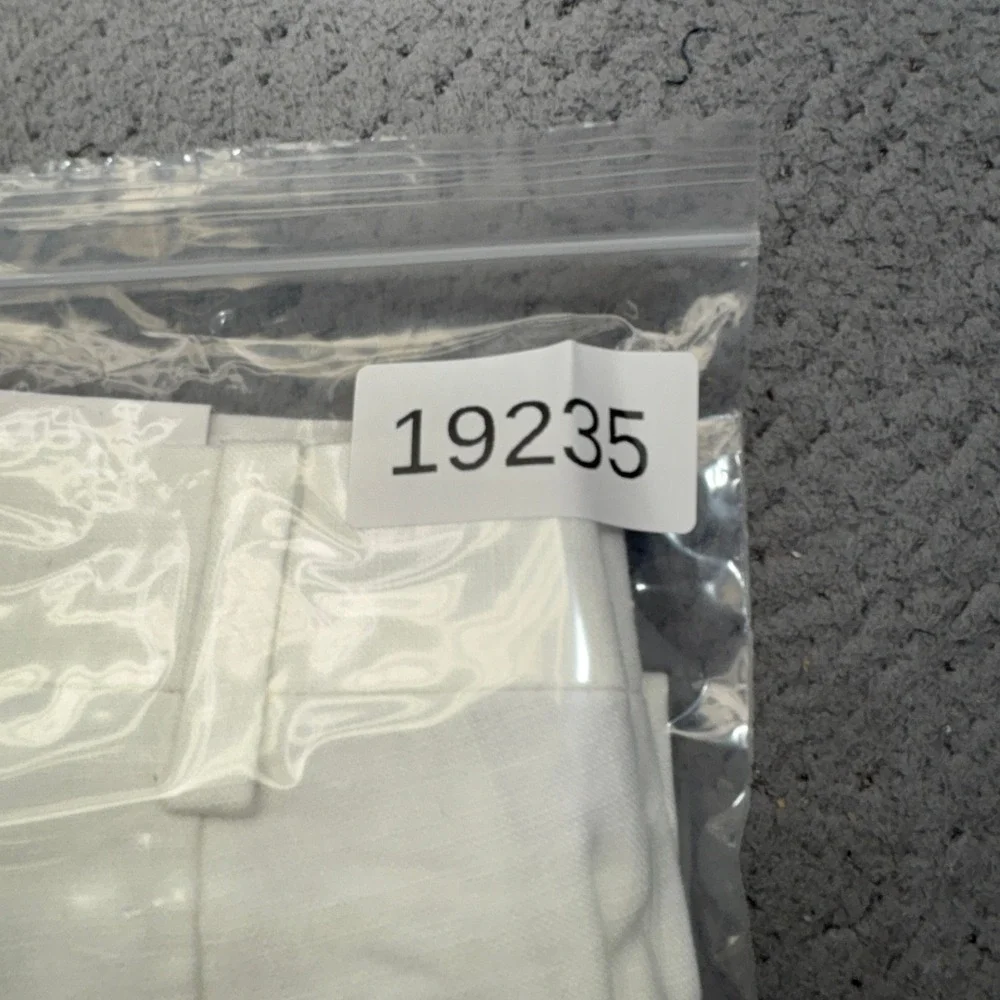 Ralph Lauren Linen Pants Mens 36x30 White LRL Classic Dress Trousers Ultraflex
